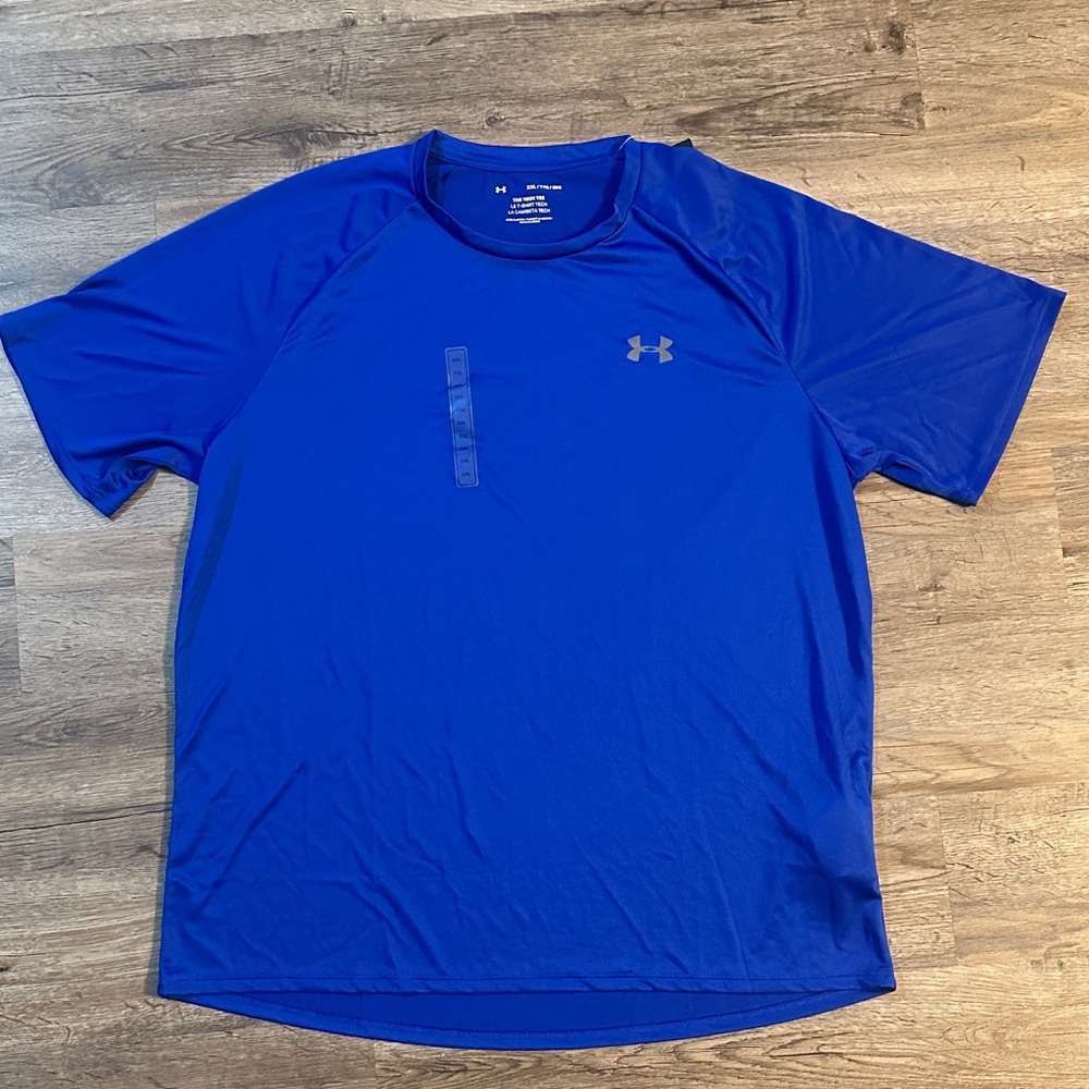 Under Armour Men's Vibrant Blue Short Sleeve Tee